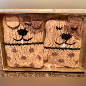 🔥🆕Knitted hand warmer cover contains a reusable click gel heat pack.